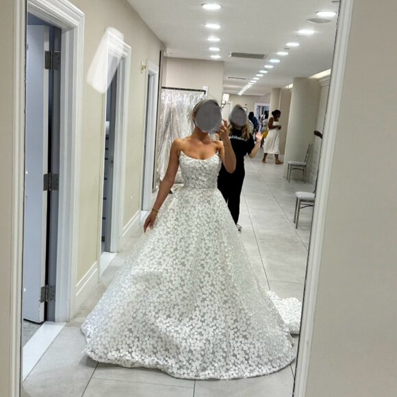 Reem Acra "Blooming Collection" 2024 Spring Size 10 - Picture 8 of 8